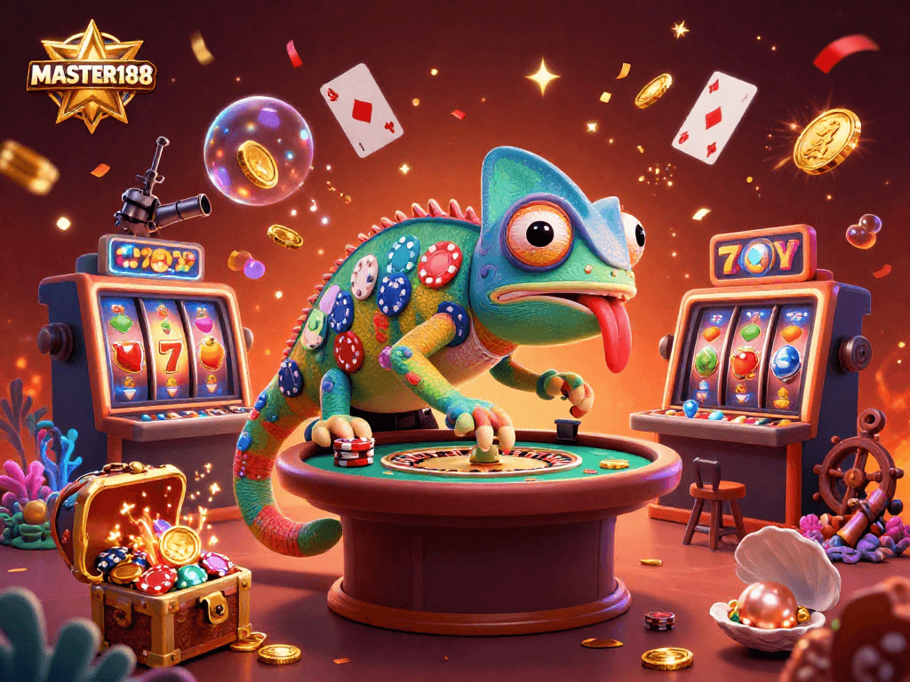 Experience winning plays at MASTER188 with a vibrant casino scene rich in excitement and detail.